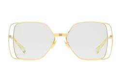 Gold Rectangular-frame sunglasses | GUCCI® NZ