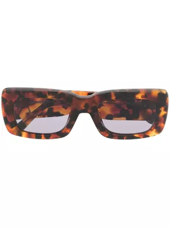 The Attico Marfa Tortoiseshell Sunglasses - Farfetch