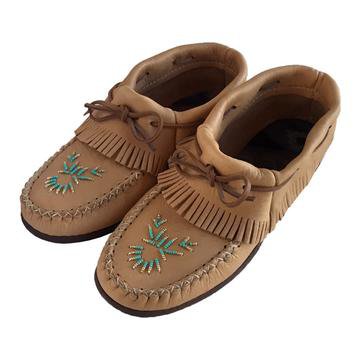 Women’s Handmade Native American Indian Genuine Leather Moccasins Sale – Moccasins Canada