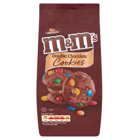 Μπισκότα Σοκολάτας Mars MandMs Double Chocolate Cookies 180g | Obliq