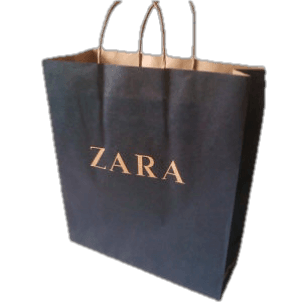 zara shopping bag