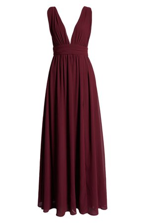 Lulus Heavenly Hues A-Line Gown | Nordstrom