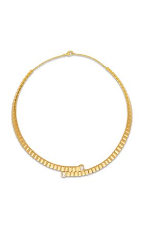 18k Yellow Gold Midnight Adagio Necklace By Maison Tjoeng | Moda Operandi