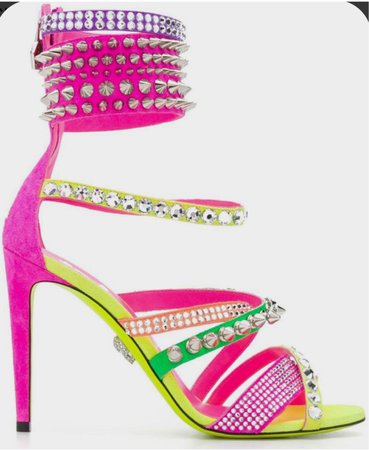 Pink Colorful Heels