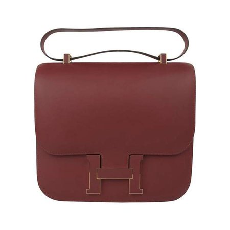 Hermès Constance Cartable Bag Limited Edition Rouge H Sombrero