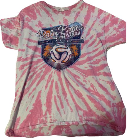 Tye Dye Palm Beach soccer shirt