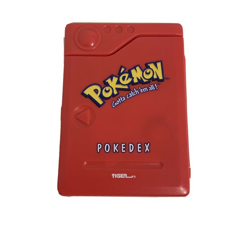 Vintage Tiger Electronic Handheld Pokédex - Pokemon 1999 Good Condition UNTESTED | eBay