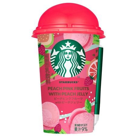 Starbucks  Cup "Peach Pink Fruit with Peach Jelly