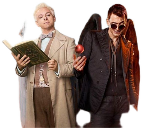 Crowley and Aziraphale