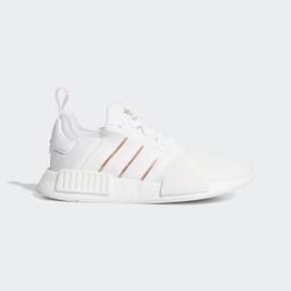Women's NMD R1 Cloud White and Rose Gold Shoes | adidas US