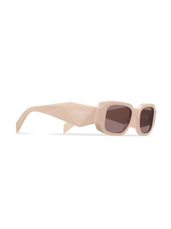 Prada Eyewear Sonnenbrille Mit Eckigem Gestell - Farfetch