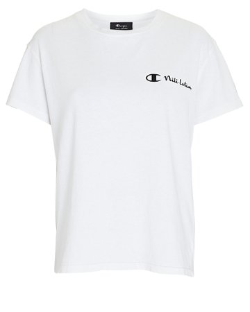 top Nili Lotan x Champion Logo T-Shirt | INTERMIX®