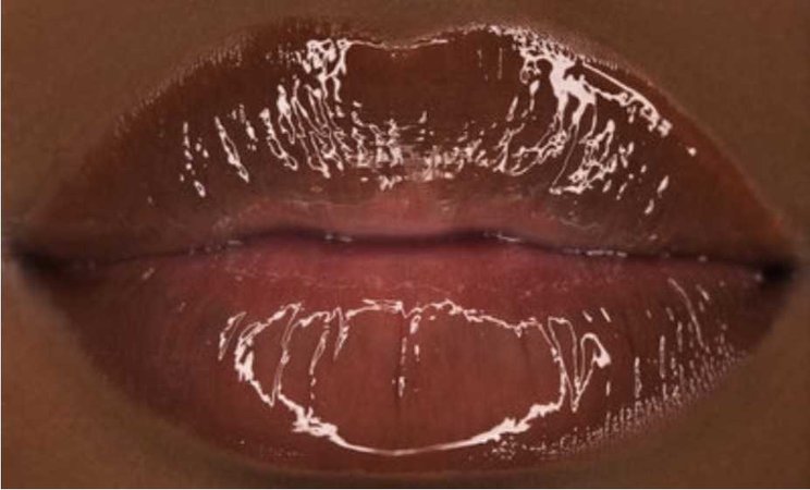 brown lip gloss
