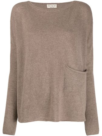 Ma'ry'ya Front Pocket Sweater - Farfetch
