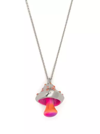 AMBUSH mushroom-charm chain-link Necklace - Farfetch