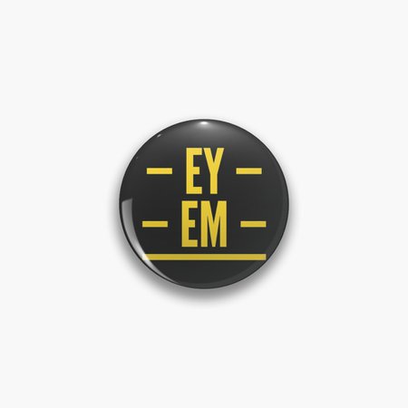 "Ey/Em Pronouns" Pin by FireElegy | Redbubble [CowboyYeehaww]