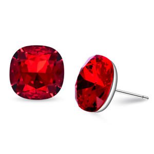 Swarovski Elements - Ruby Red Studs Earrings - 7 carats - Go Wild!