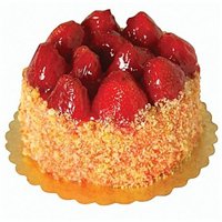 Wegmans Desserts Small Strawberry Topped Cheesecake Allergy and Ingredient Information