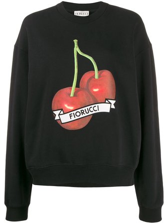 Fiorucci Cherries relaxed-fit Sweatshirt - Farfetch