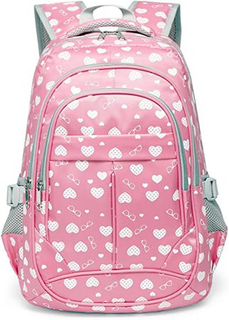 Amazon.com: Sweetheart School Backpacks for Girls Children Kids Bookbags (Pink) : Clothing, Shoes & Jewelry