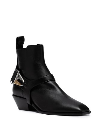 Dion Lee harness detail ankle boots - FARFETCH