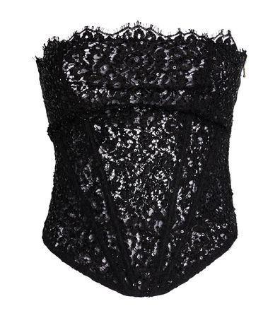 Womens Kiki de Montparnasse black Silk-Lace Beaded Corset | Harrods # {CountryCode}