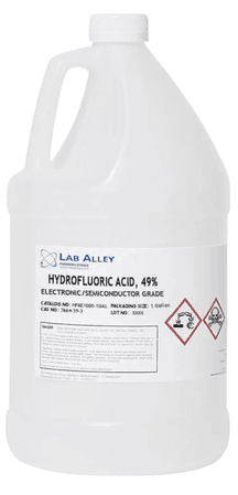 hydroflouric acid