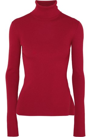 Helmut Lang | Ribbed-knit turtleneck sweater | NET-A-PORTER.COM