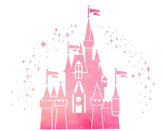 Disney Castle Poster Children's Movie Art Print – OnTrendAndFab