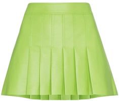 neon green skirt