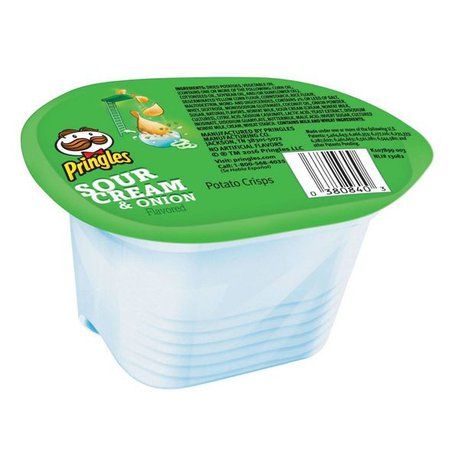 Pringles Snack Stacks Sour Cream & Onion Potato Crisps - 12ct : Target