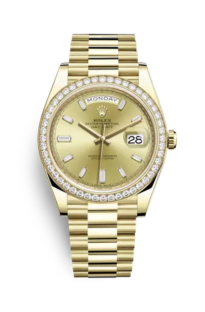 Rolex Day-Date 40 Watch: 18 ct yellow gold - 228348RBR