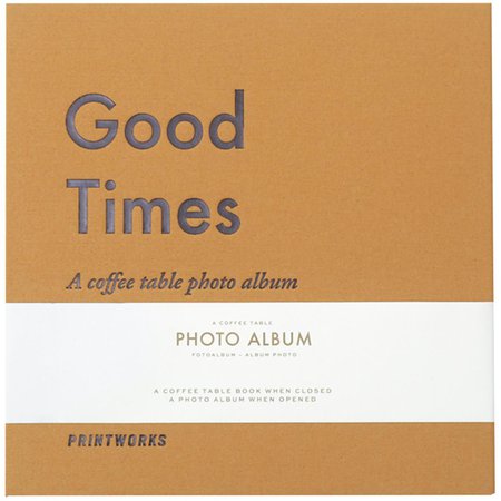 Good Times (S) - A Coffee Table Photo Album (60 Svarta sidor / 30 blad) - BGA.SE