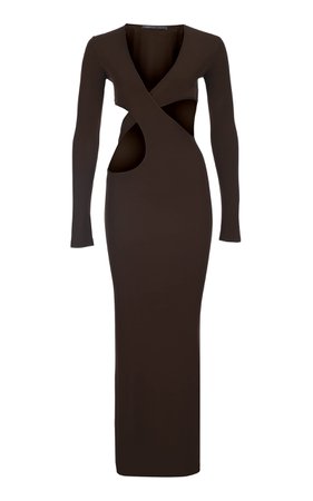 Twist Jersey Midi Dress By Zeynep Arçay | Moda Operandi