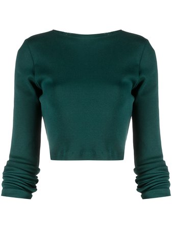 Styland Cropped long-sleeve Top - Farfetch