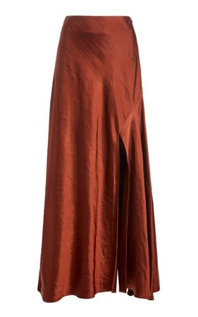 Aura High-Rise Satin Skirt By Significant Other | Moda Operandi