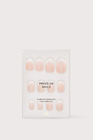 Press-on Nails - Beige