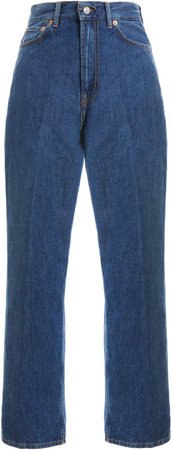 1993 Cropped Tapered-Leg Jeans