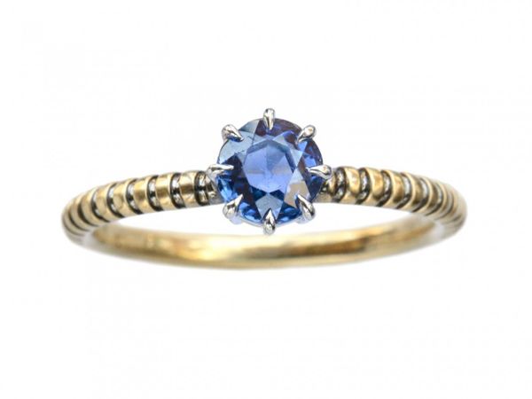EB 0.76ct Montana Sapphire Ring - Rings - Shop | Erie Basin