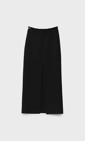 Long smart skirt with waistband detail - Women's Sale favourites | Stradivarius United States