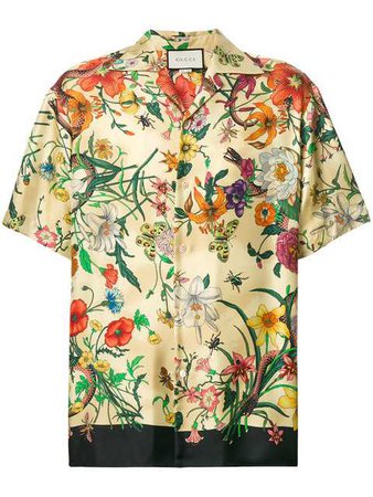 Gucci Floral Print Shirt - Farfetch