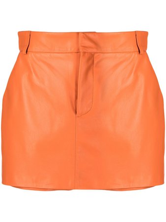 Simonetta Ravizza April Leather Shorts - Farfetch