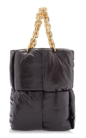 The Chain Medium Padded Leather Tote Bag by Bottega Veneta | Moda Operandi