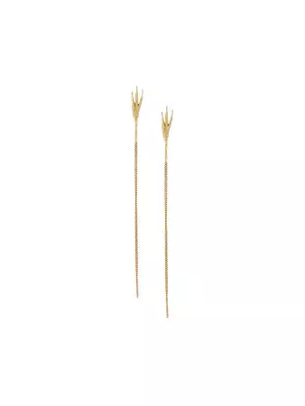 Wouters & Hendrix Gold Crow's Claw Earrings