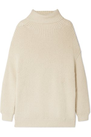 Mara Hoffman | Evren oversized alpaca and organic cotton-blend turtleneck sweater | NET-A-PORTER.COM