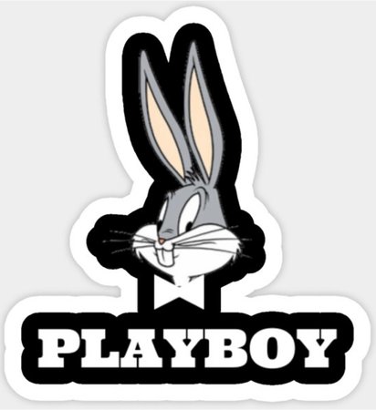 playboy sticker
