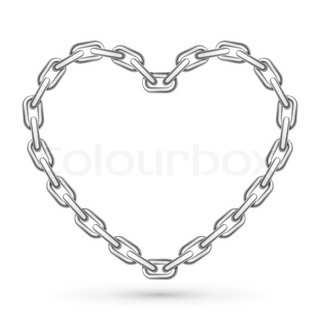 Chain Shaped Heart