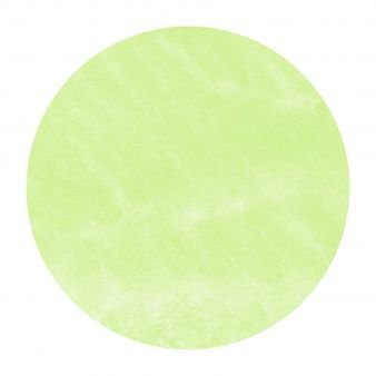 Lime Green Watercolor Circle
