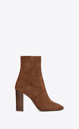 Saint Laurent ‎LOU Ankle Boot In Suede ‎ | YSL.com