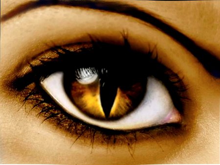gold snake eyes